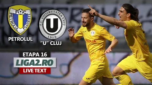 Petrolul câștigă derby-ul cu ”U” Cluj și încheie anul detașat în fruntea Ligii 2, fiind și calificată matematic în play-off
