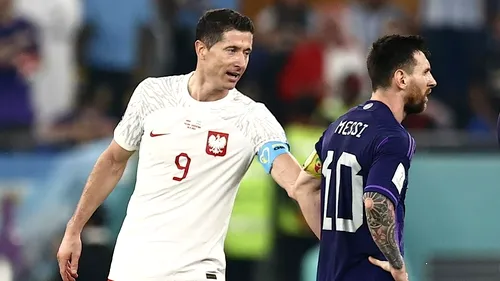 Gestul prin care Leo Messi l-a sfidat pe Robert Lewandowski după un fault! Starul argentinian nici nu l-a privit în ochi | FOTO