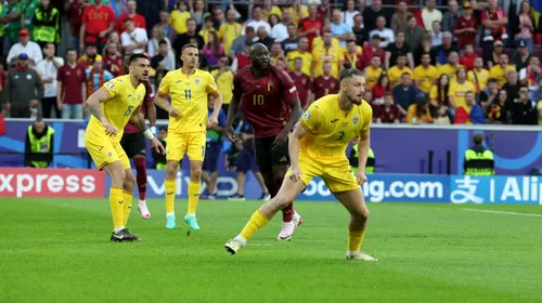 Am luat unul dintre cele mai rapide goluri din istoria EURO: cum a fost faza de 0-1 din România – Belgia