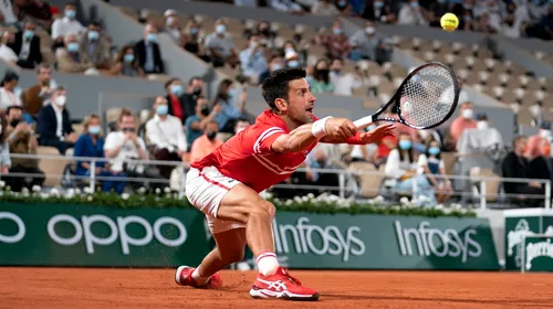 Momente tensionate la Roland Garros. Ce s-a întâmplat în timpul partidei câștigate de Novak Djokovic în fața lui Matteo Berrettini | VIDEO