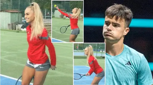 Un tenismen cunoscut și-a încercat norocul cu Alisha Lehmann! Cum a răspuns fotbalista la propunerea de a juca „dublu-mixt” | FOTO