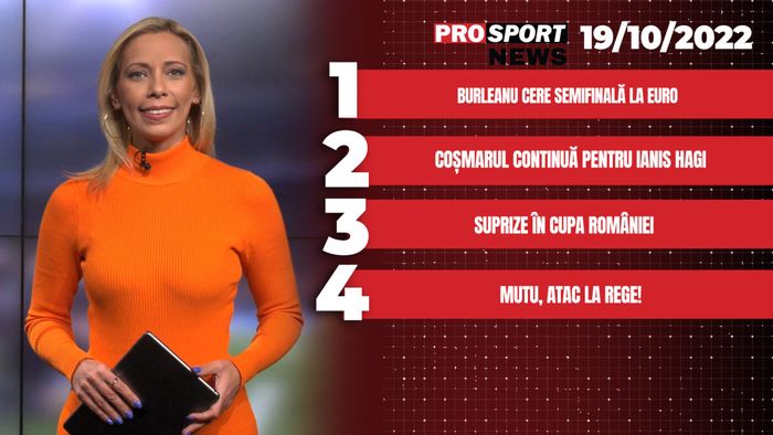 ProSport News | Dezastrul accidentării lui Ianis Hagi! Cum explică fiul lui Gică Hagi calvarul. Cele mai importante știri ale zilei | VIDEO