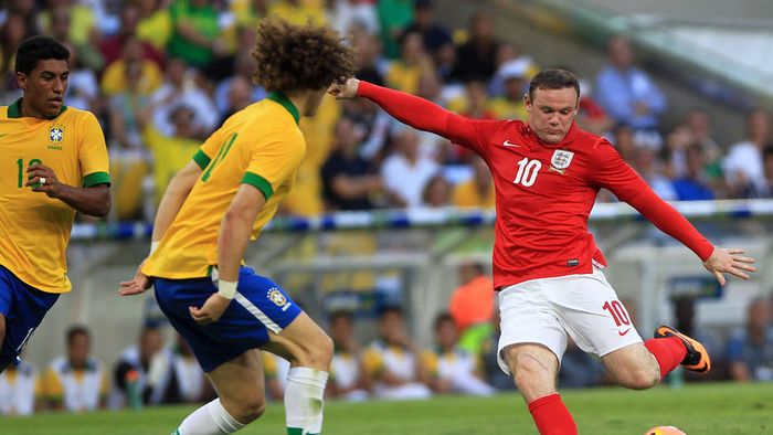 VIDEO Bijuteria de gol a lui Rooney a lăsat Maracana fără glas! Brazilia - Anglia 2-2
