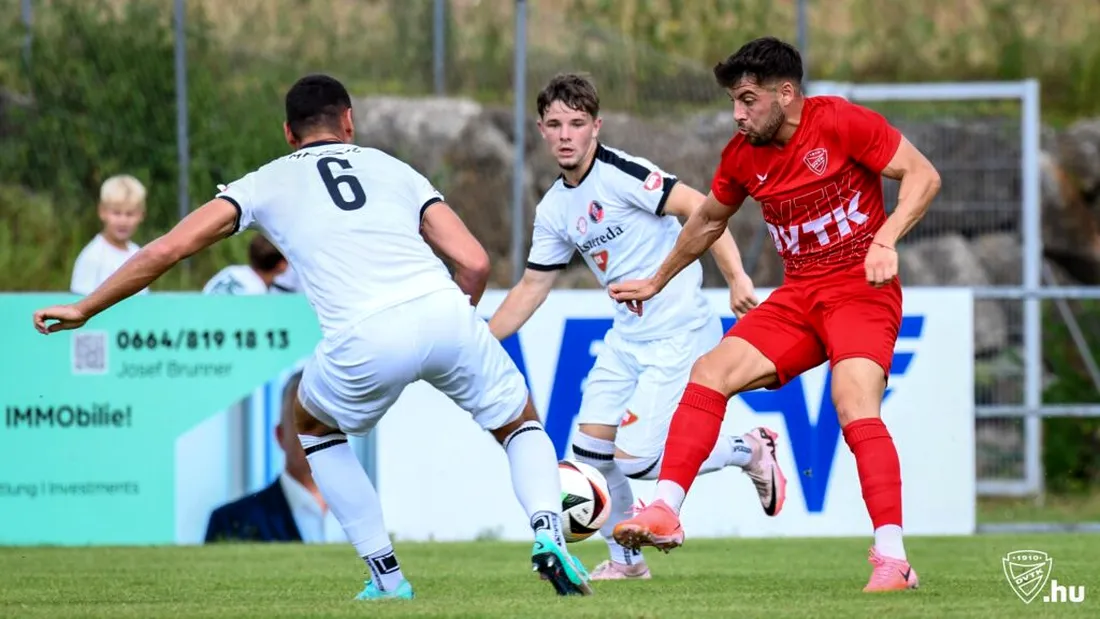 În ziua în care Corvinul învingea Paksi, FK Miercurea Ciuc câștiga și ea un amical cu o echipă din prima ligă a Ungariei. Testul desfășurat în Austria, decis de un gol marcat în minutul 1