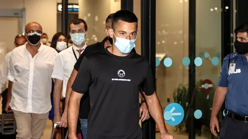 Olimpiu Moruțan a ajuns la Istanbul. Cum a fost întâmpinat la aeroport noul decar de la Galatasaray | FOTO