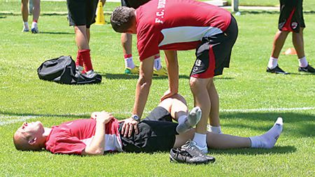 Moți a părăsit antrenamentul din cauza unor probleme musculare