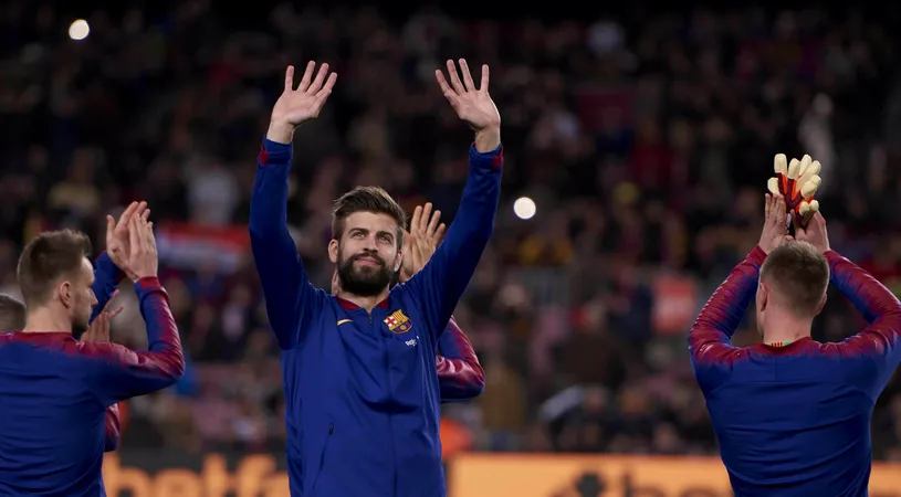 „Nu pot fi niciodată ca noi”. Gerard Pique a reacționat imediat după Real Madrid - FC Barcelona 0-4!