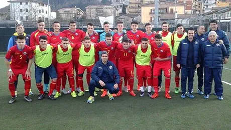 Kanalos și Jurj au jucat în a doua repriză pentru naționala Under 18 a României** în victoria cu 5-1 cu selecționata colegiilor din Anglia