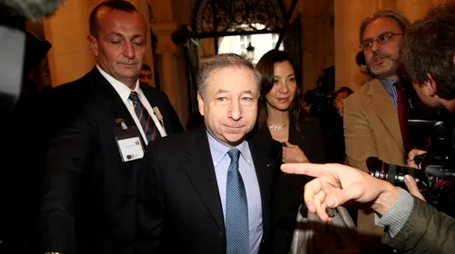 Jean Todt**, noul președinte al FIA!