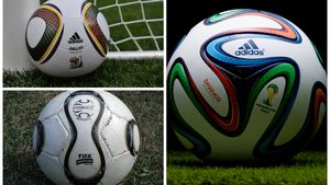 Evoluție în câteva secunde! Cum s-au transformat mingile de joc de la Cupa Mondială din 1970 până în prezent
