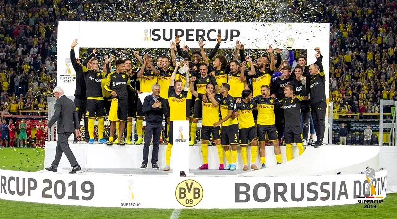 Borussia Dortmund a câștigat Supercupa Germaniei! VIDEO | Jadon Sancho, decisiv contra lui Bayern Munchen