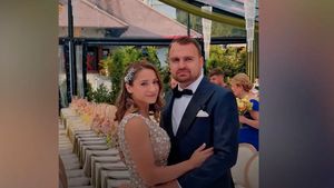 Primele imagini de la nunta de sute de mii de euro a fiicei lui Victor Becali! Ce meniu au avut cei peste 400 de invitați