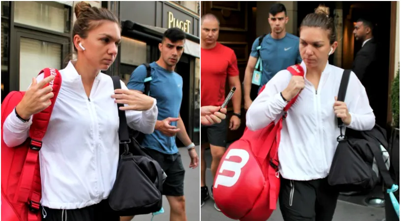 Simona și lumea ei. Halep, foarte încordată în ziua debutului la Roland Garros 2018: cum a reacționat când i s-a cerut un autograf | FOTO