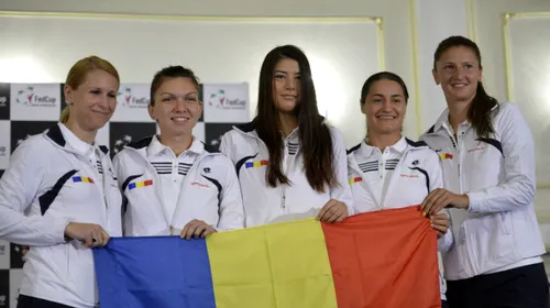 OFICIAL | Unde vor juca fetele partida de FedCup cu Cehia