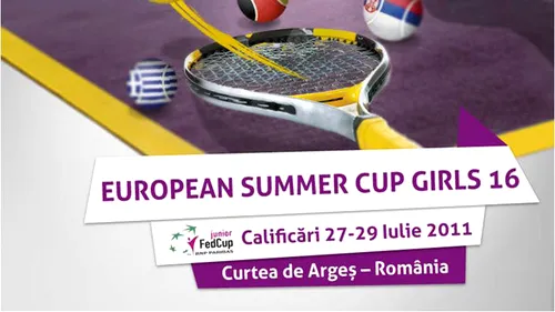 Turneu European de tenis pentru Junioare organizat la Curtea de Arges