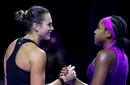 Coco Gauff – Qinwen Zheng, finala de la Turneul Campioanelor. „Noua Serena Williams” a impresionat în fața Arynei Sabalenka