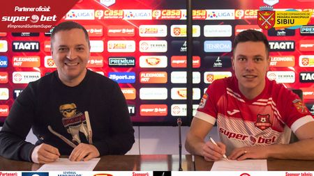 „Cel mai iubit și talentat fotbalist sibian” a revenit la Hermannstadt! Prezentare de senzație pentru Petrișor Petrescu