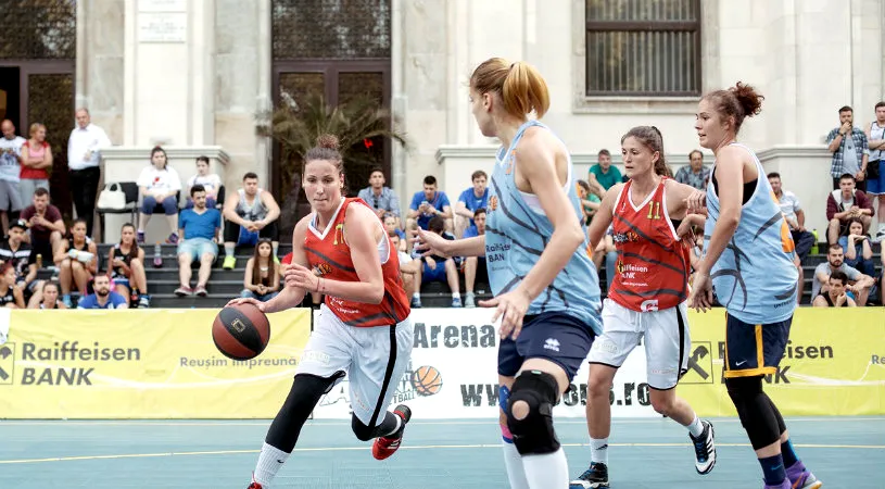 Studentele din Alba Iulia sar sus de tot. România, vicecampioană europeană universitară la baschet 3x3