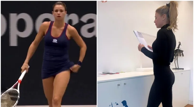 Camila Giorgi a trecut la garderoba de iarnă, dar continuă să le aprindă imaginația fanilor! Imagine provocatoare cu rivala Simonei Halep | GALERIE FOTO