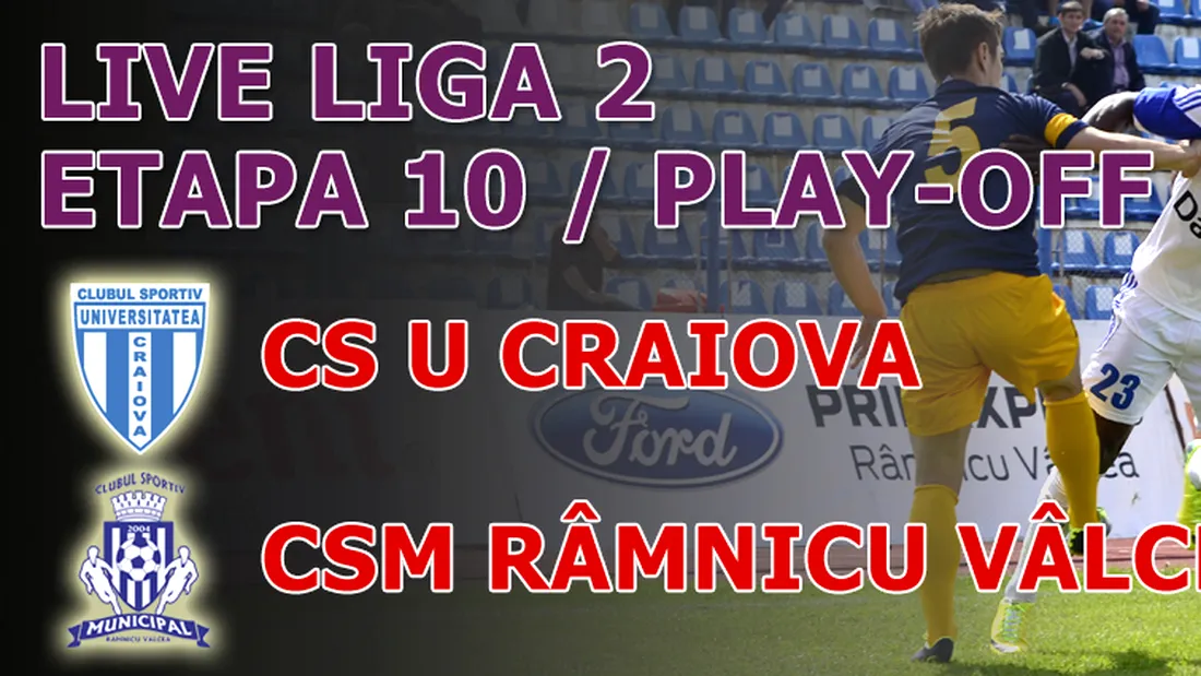 CS U - CSM 3-0.** Sărbătoare în Bănie: Craiova termină sezonul pe primul loc 