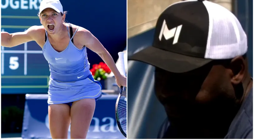 Cum a persiflat-o tatăl lui Cori Gauff pe Simona Halep! Imagine incredibilă în timpul meciului, care o va enerva pe româncă | FOTO