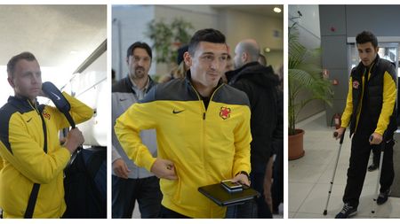 FOTO - Lotul Stelei a decolat astăzi spre Spania pentru primul cantonament al iernii