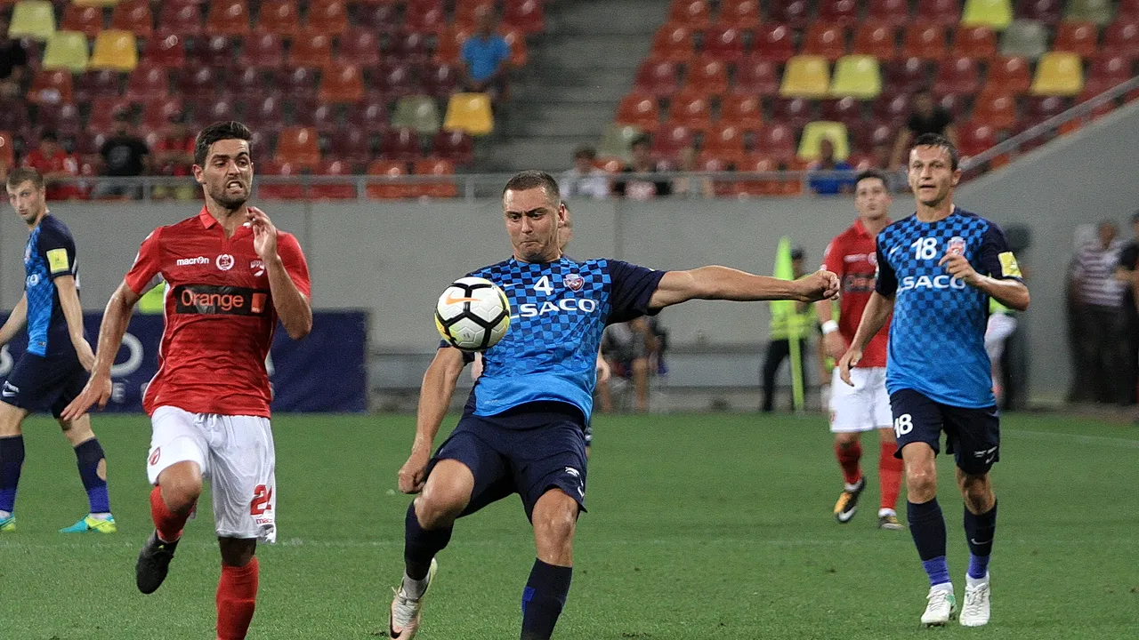 FC Botoșani - Sepsi OSK 5-1. Moldovenii au urcat temporar pe primul loc al Ligii 1! Moruțan a ieșit accidentat în repriza secundă