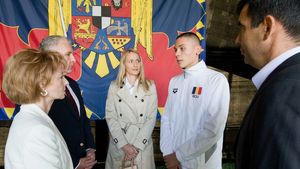 Familia Regală a României, mesaj pentru David Popovici, după medaliile de aur din Singapore