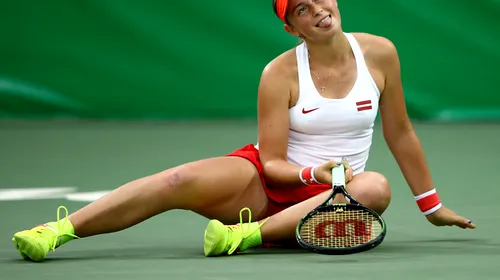 Jelena Ostapenko, prima victorie la Turneul Campioanelor
