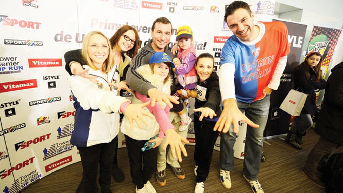 All Scări Game!** Ce au făcut vedetele la primul concurs de "up run" din România