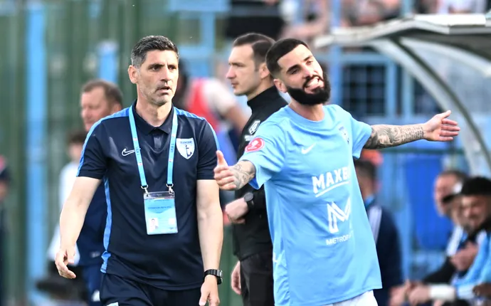 Florin Pîrvu, mesaj categoric pentru Horațiu Feșnic după ce arbitrul i-a eliminat pe nedrept un jucător în meciul FC Voluntari – FC U Craiova 0-0: „Să nu se mai întâmple!”
