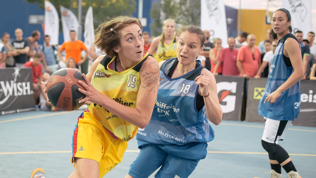 Ultimul test pentru naționala feminină de baschet 3x3, înainte de Europene: Băneasa Streetball se joacă în acest weekend