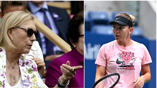 Simona Halep, dată de gol de legendara Martina Navratilova înaintea debutului la US Open: „E deranjată de acest lucru!