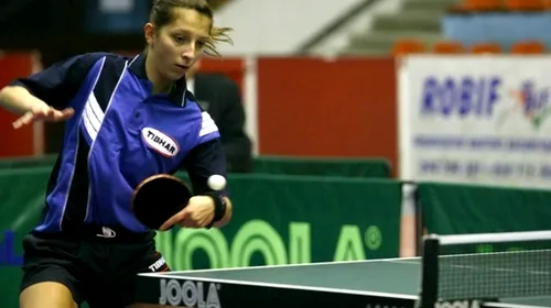 Elizabeta Samara s-a calificat în optimile de finală ale CE de tenis de masă