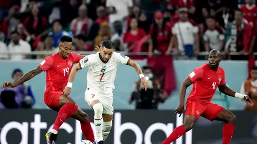 Canada - Maroc 1-2, în Grupa F de la Campionatul Mondial din Qatar! Africanii se califică în optimi de pe primul loc!