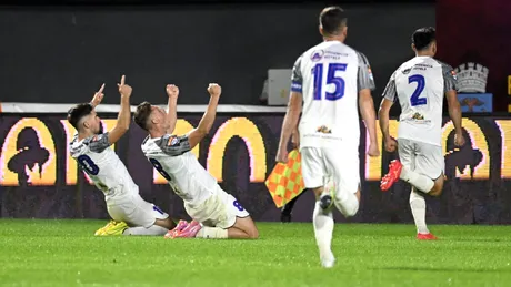 Chindia Târgoviște, bucurie de parcă a învins campioana Europei- PSG. Daniel Florea, în extaz după victoria cu Steaua: ”S-a văzut cine suntem”