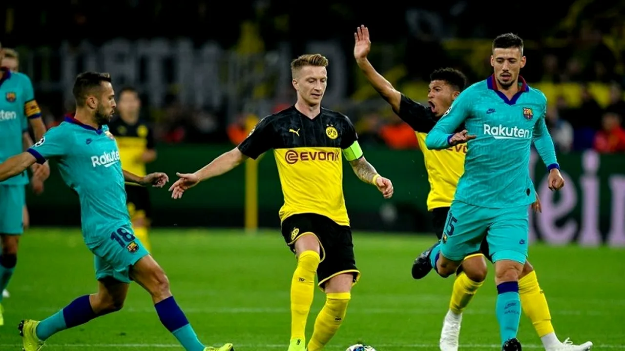 O nouă absență la Barcelona! Un titular s-a accidentat în meciul cu Borussia Dortmund. Câte meciuri ratează