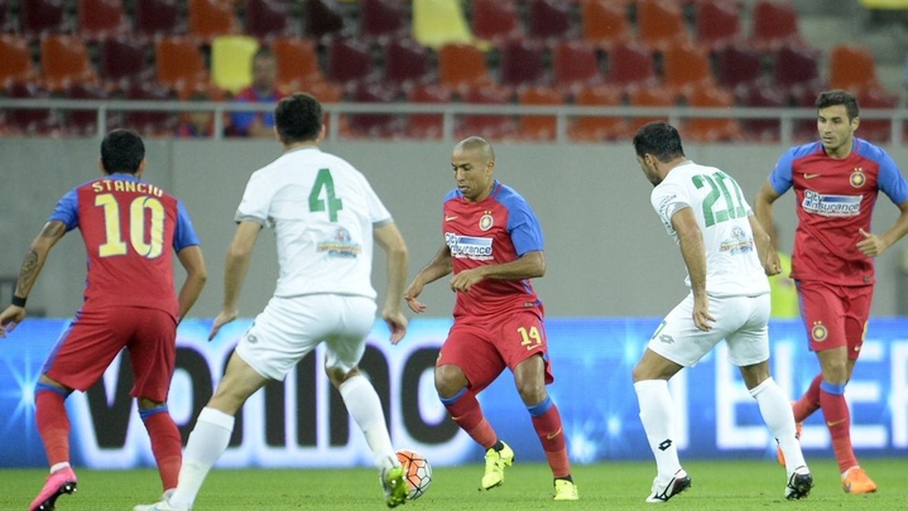 Și-a găsit Steaua "creierul"? Kharja a debutat ca titular la Steaua. Cum s-a descurcat în meciul cu Chiajna și reacția marocanului de la final: "Vă mulțumesc!"