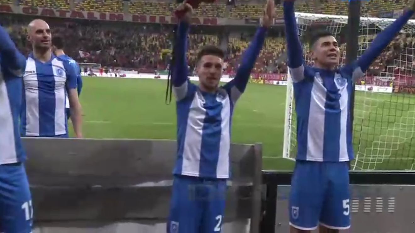 Jucătorii au greșit, clubul a trebuit să "spele imaginea". CS U Craiova, nevoită să-și ceară scuze pe site-ul oficial din cauza gesturilor fotbaliștilor