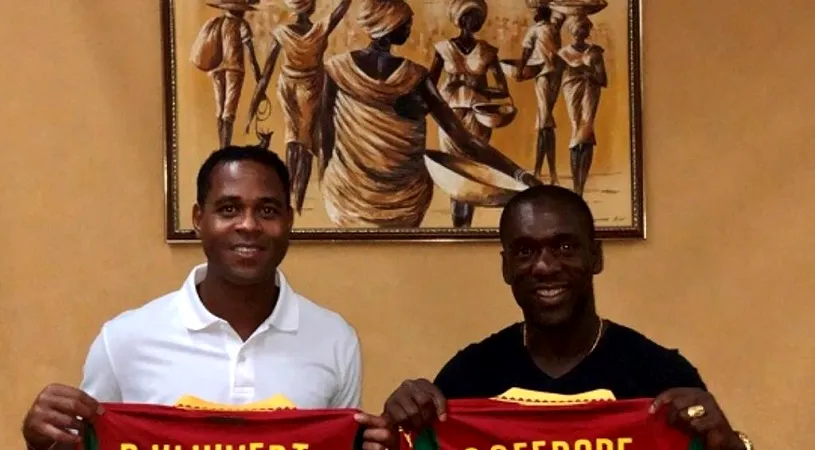 Clarence Seedorf și Patrick Kluivert, demiși de la naționala Camerunului. Eliminarea de la Cupa Africii le-a fost fatală celor două legende olandeze