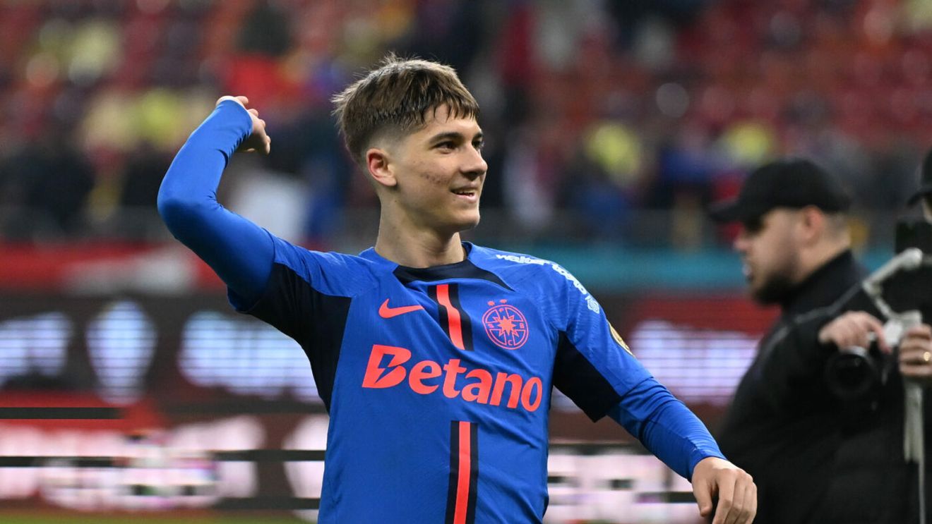 Cum s-a autointitulat puştiul Stoian, după golul marcat în FCSB - Hermannstadt