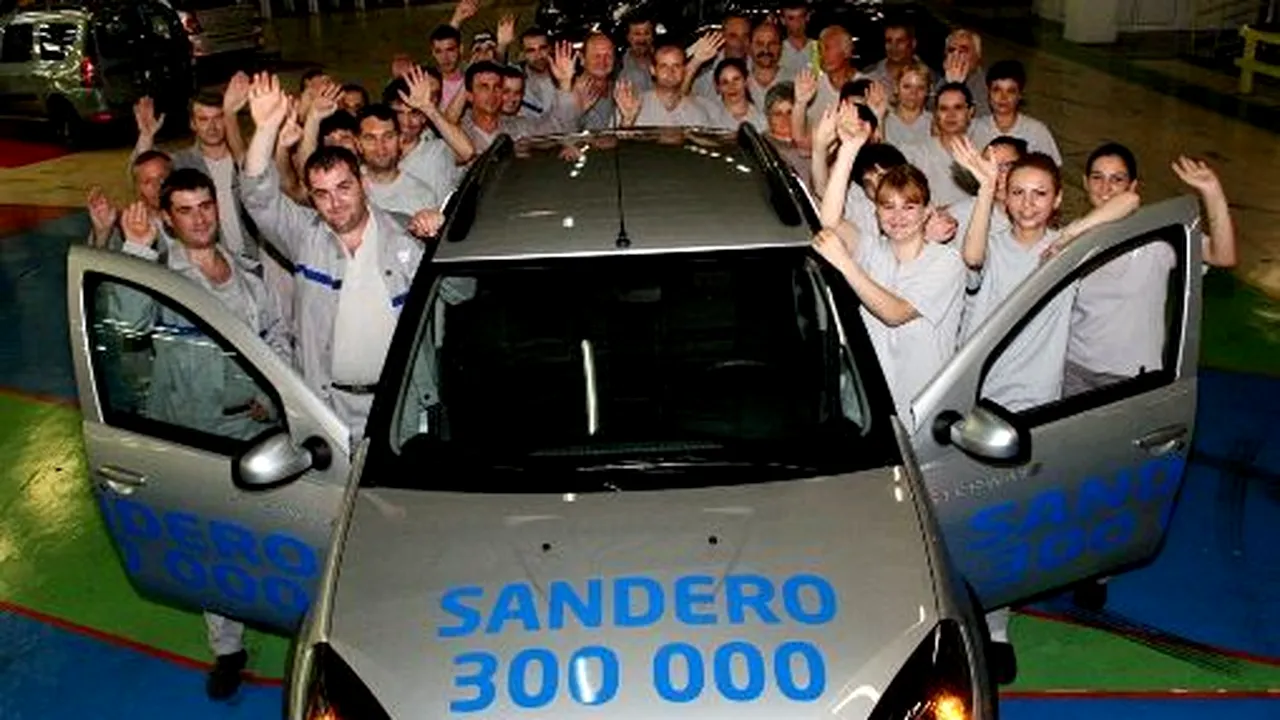 Sandero a ajuns la numărul 300.000