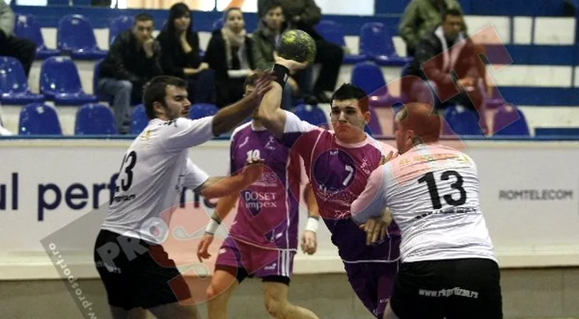 FOTO** Partizan Belgrad a cîștigat Cupa Banatul la handbal masculin