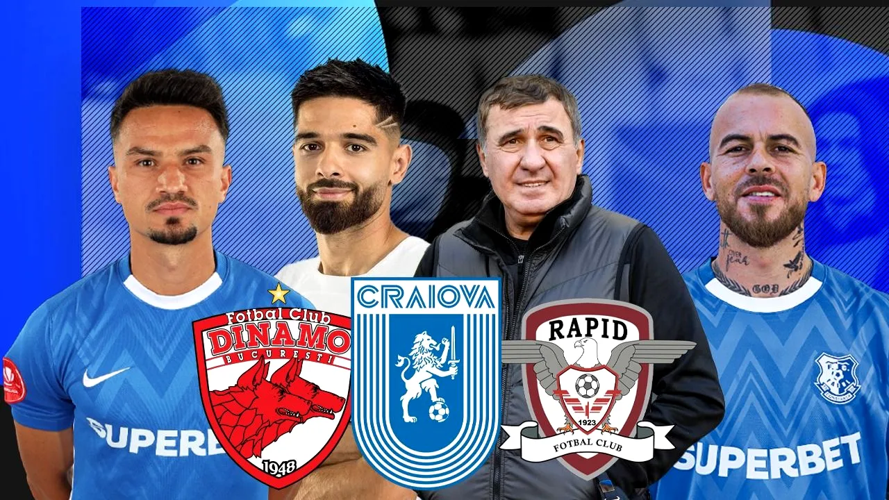 Triplă lovitură pentru Gică Hagi! Vedetele Denis Alibec, Ionuț Vână şi Cristi Ganea rămân liberi de contract şi pot semna cu oricine. EXCLUSIV