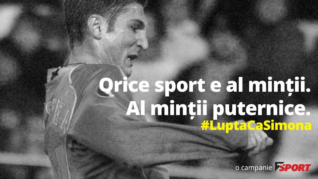 "Orice sport e al minții. Al minții puternice" #LuptaCaSimona 