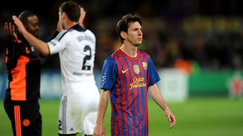 Messi bate recorduri chiar și când e cel mai slab!** Cifre ULUITOARE după semifinala dintre Barcelona și Chelsea: englezii au fost mai slabi ca Oțelul