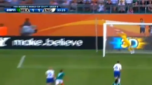 Gol marca Juninho la CM feminin!** „Torpilă” trimisă în vinclu de o fotbalistă de numai 1,56 metri VIDEO
