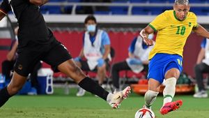 Meci fabulos la Jocurile Olimpice! Richarlison, spectacol total în derby-ul Brazilia - Germania. Spania și Franța s-au făcut de râs | VIDEO