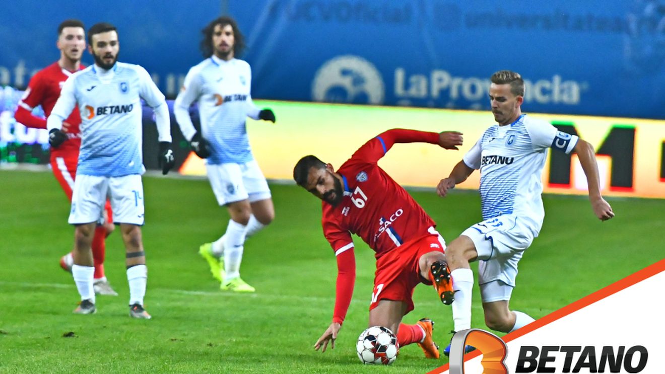 Premieră: Craiova – Botoșani la FIFA a fost inclus în oferta de pariere Betano!