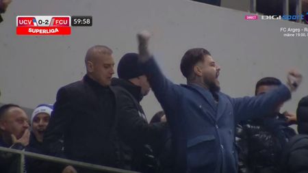 Reacție genială a familiei Mititelu după golurile marcate de FC U Craiova! Trupa lui Nicolo Napoli a redus la tăcere galeria gazdelor